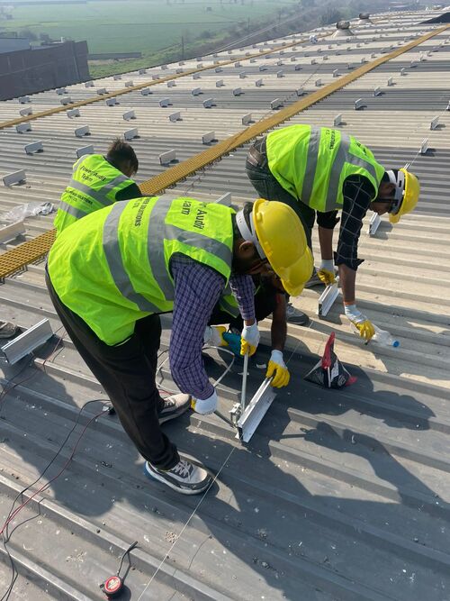 Factory Solar Installation 200 kW Amritsar